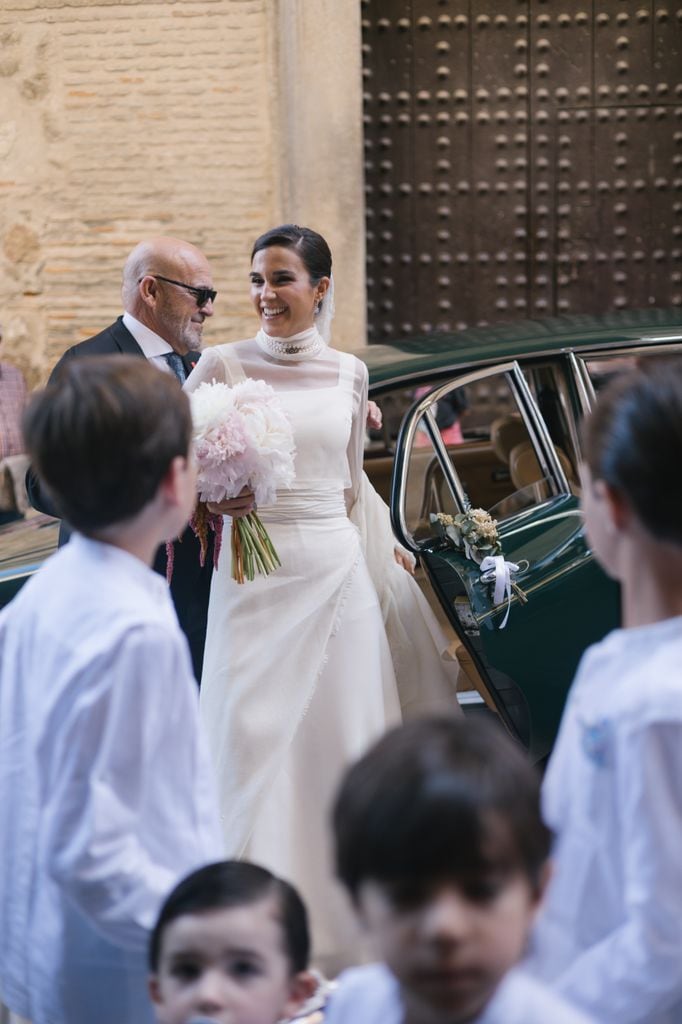 Vestido de novia de Inés Martín Alcalde inspirado en años 20