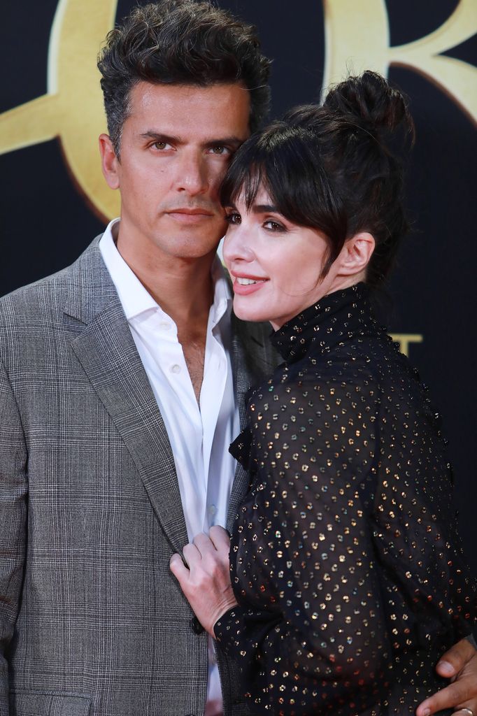 Paz Vega y Orson Salazar el 27 de marzo de 2019 en Madrid