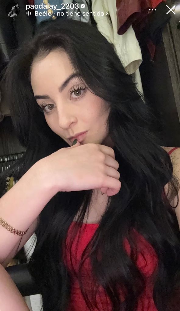 Paola Dalay compartió una selfie con el tema 'No tiene sentido'.