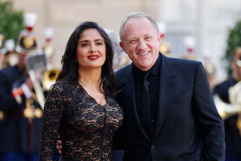 Salma Hayek y su esposo, François-Henri Pinault