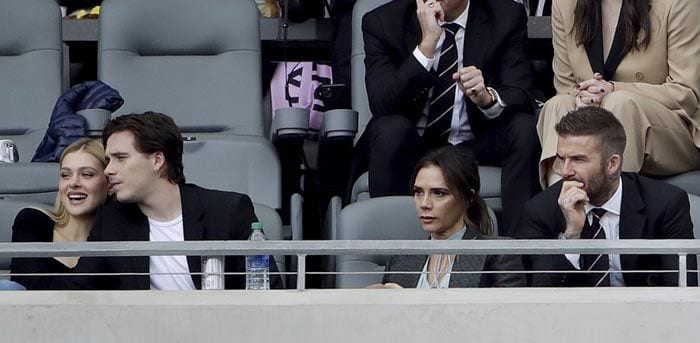 Victoria Beckham y familia