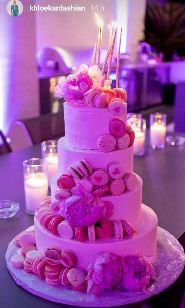 pastel de khlo kardashian
