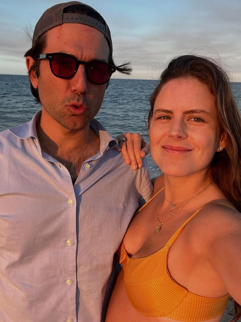 Belén Barnechea, junto a su marido Martín Cabello de los Cobos