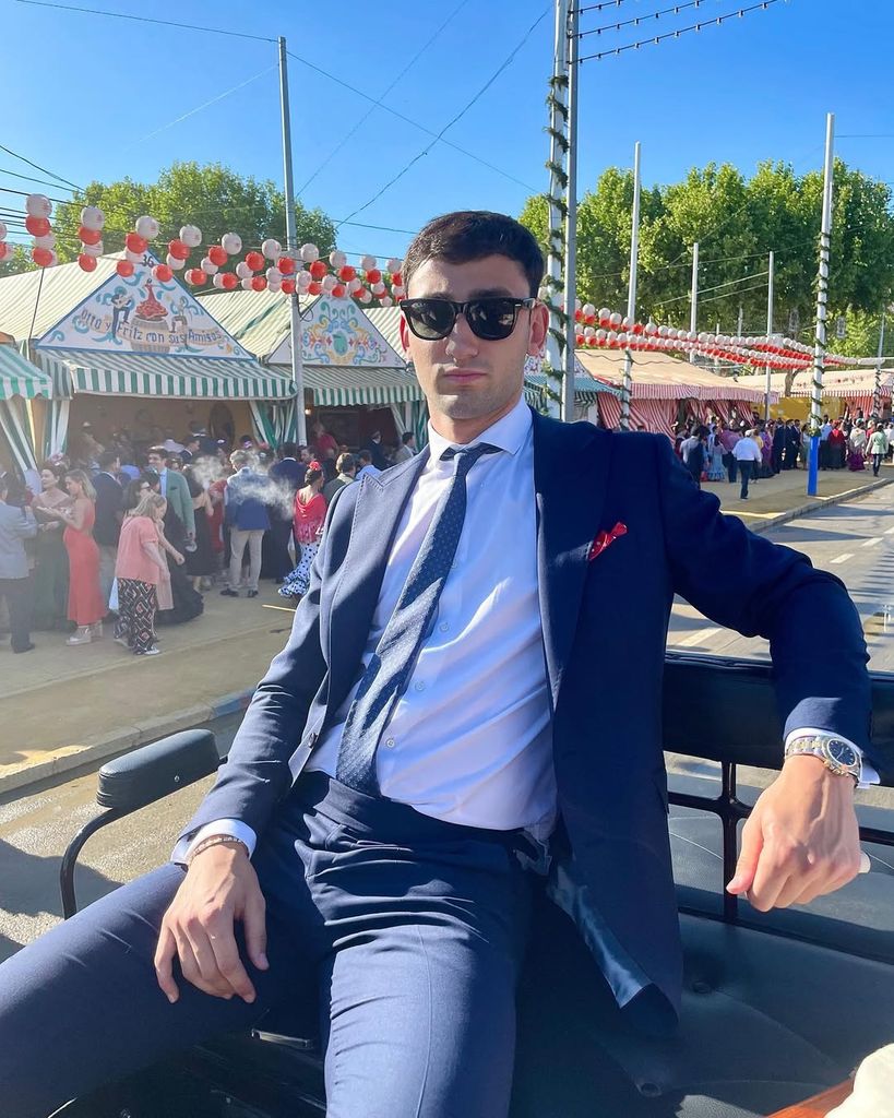 Jorge Navalpotro en la Feria de Abril