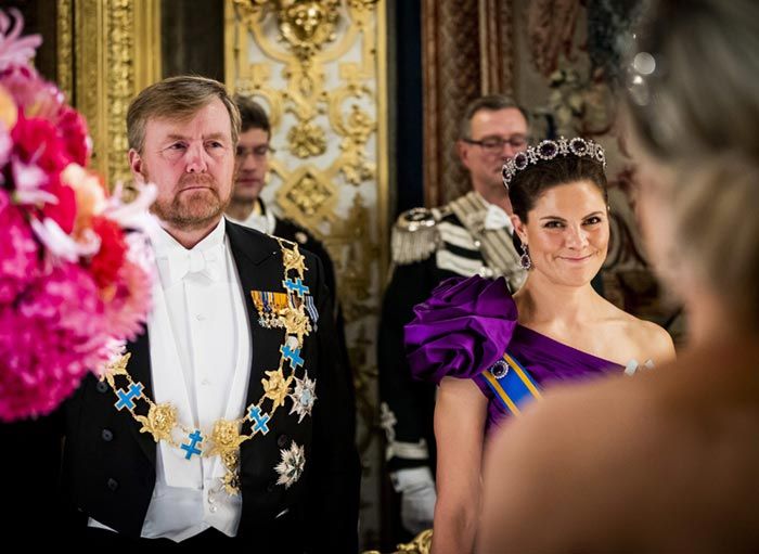 Cena de Estado en Suecia por la visita de los reyes Guillermo y Máxima