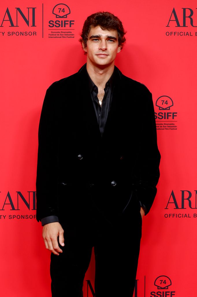 Pepe Barroso en un evento de Armani durante el Festival de Cine de San Sebastián