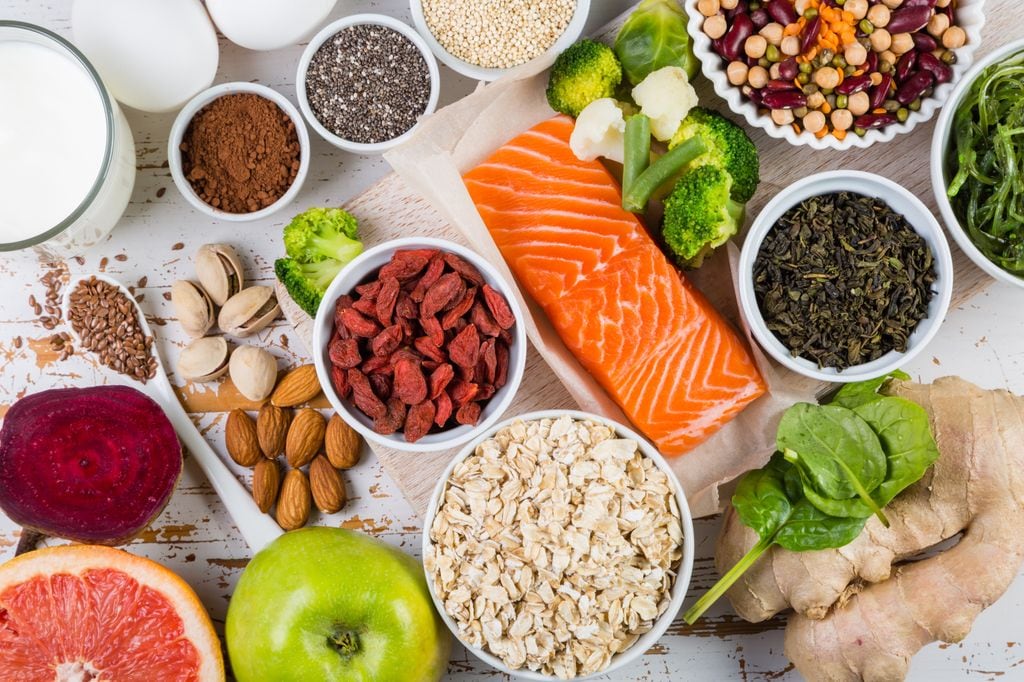 Alimentos saciantes.