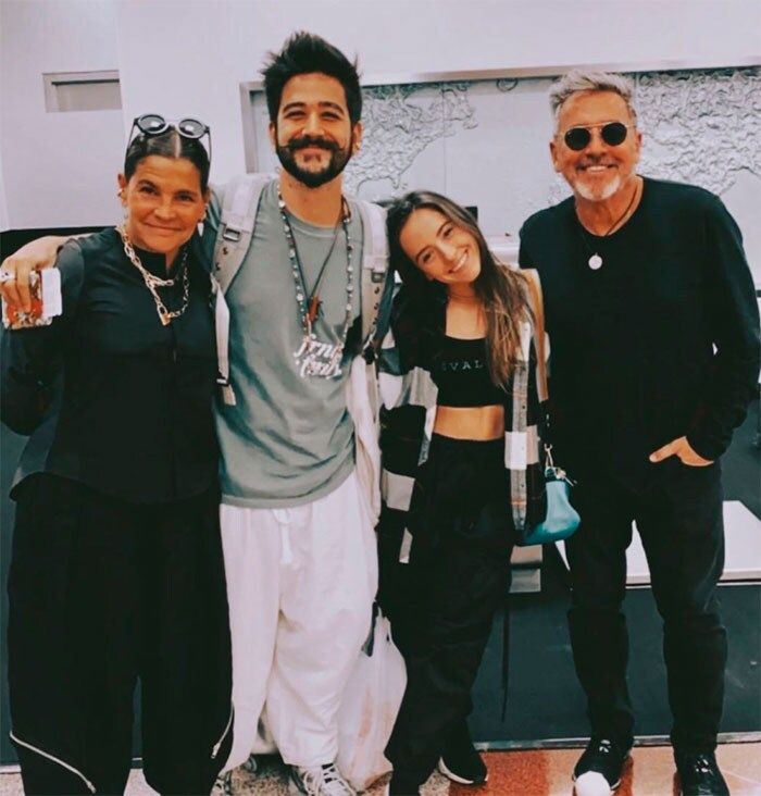 Ricardo Montaner y su familia