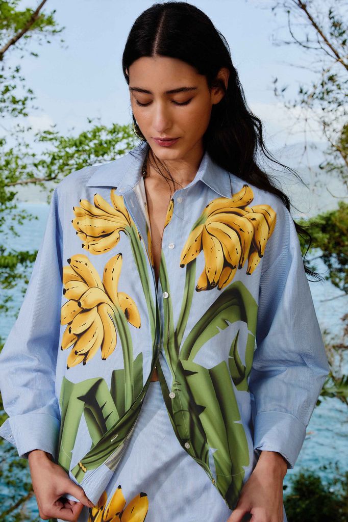 Camisa de plátanos de Farm Rio.