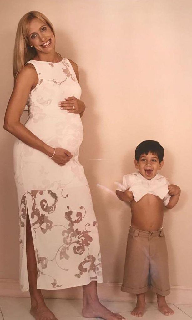 lili estefan y su hijo lorenzo