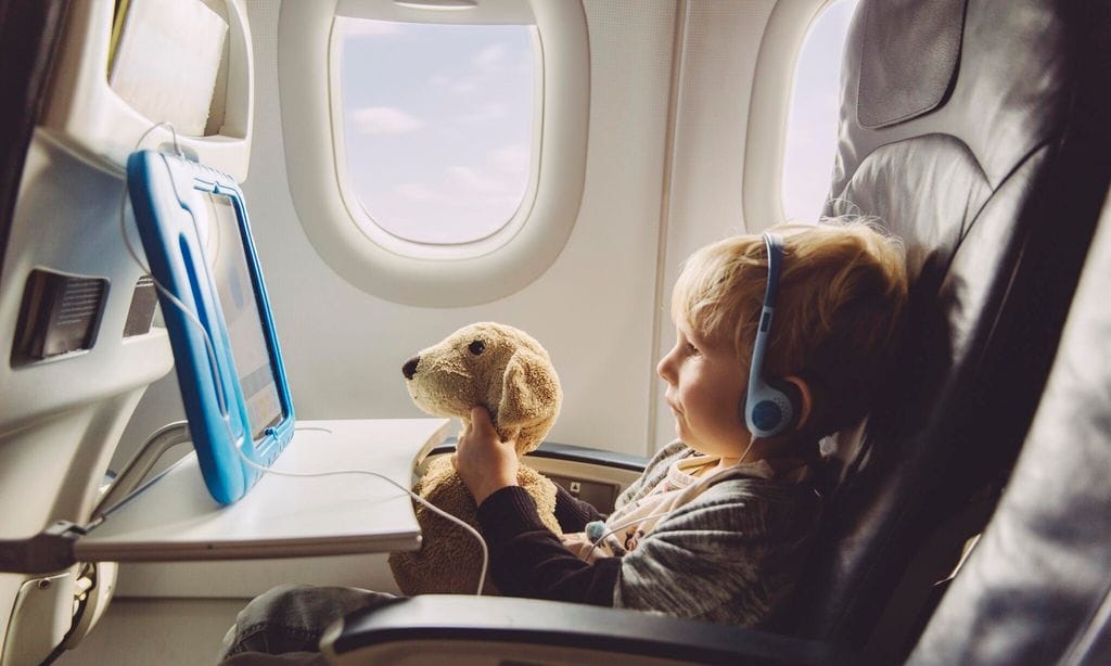 Viaja en avión confortablemente