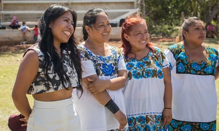 Yalitza Aparicio con \'La Amazonas de Yaxunah’