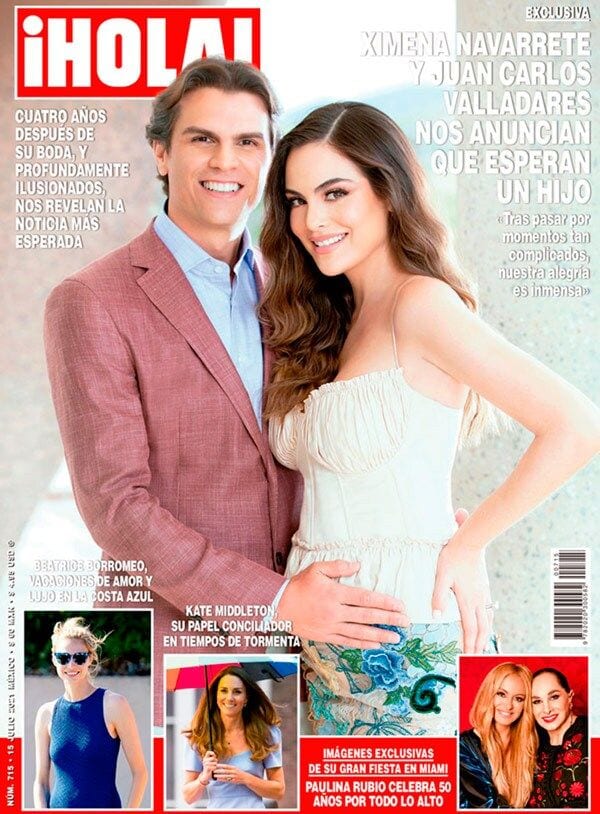 Ximena Navarrete y Juan Carlos Valladares