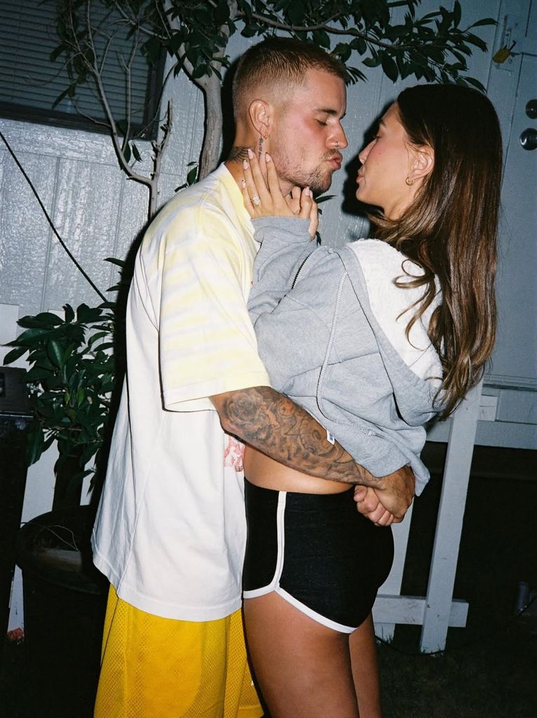 Justin y Hailey Bieber en Coachella 2026. 