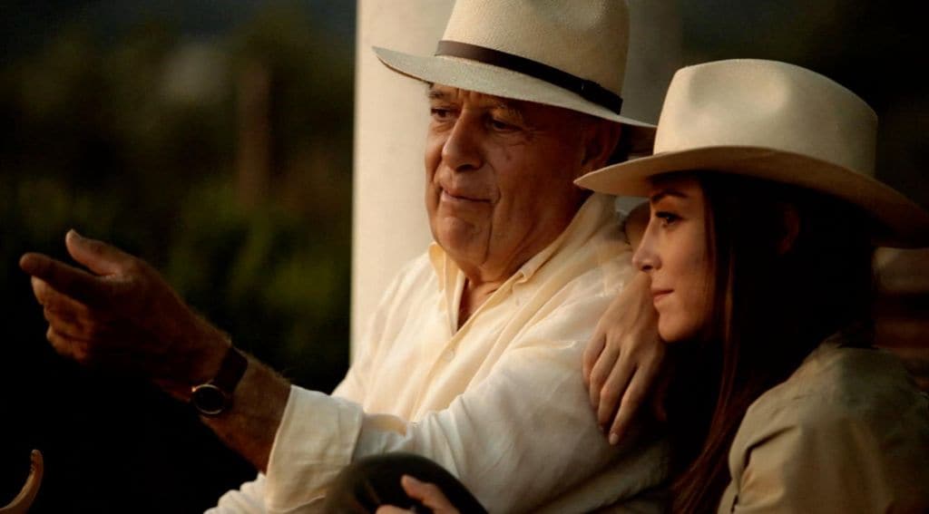 Carlos Falco y su hija Tamara