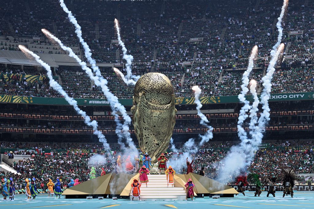 El espectáculo en la ceremonia de inauguración de la Copa Mundial de la FIFA 2026.