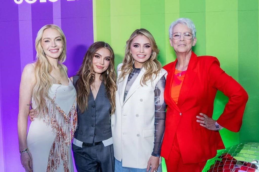 Lindsay Lohan, Sofía Castro, Angélica Rivera, Jamie Lee Curtis