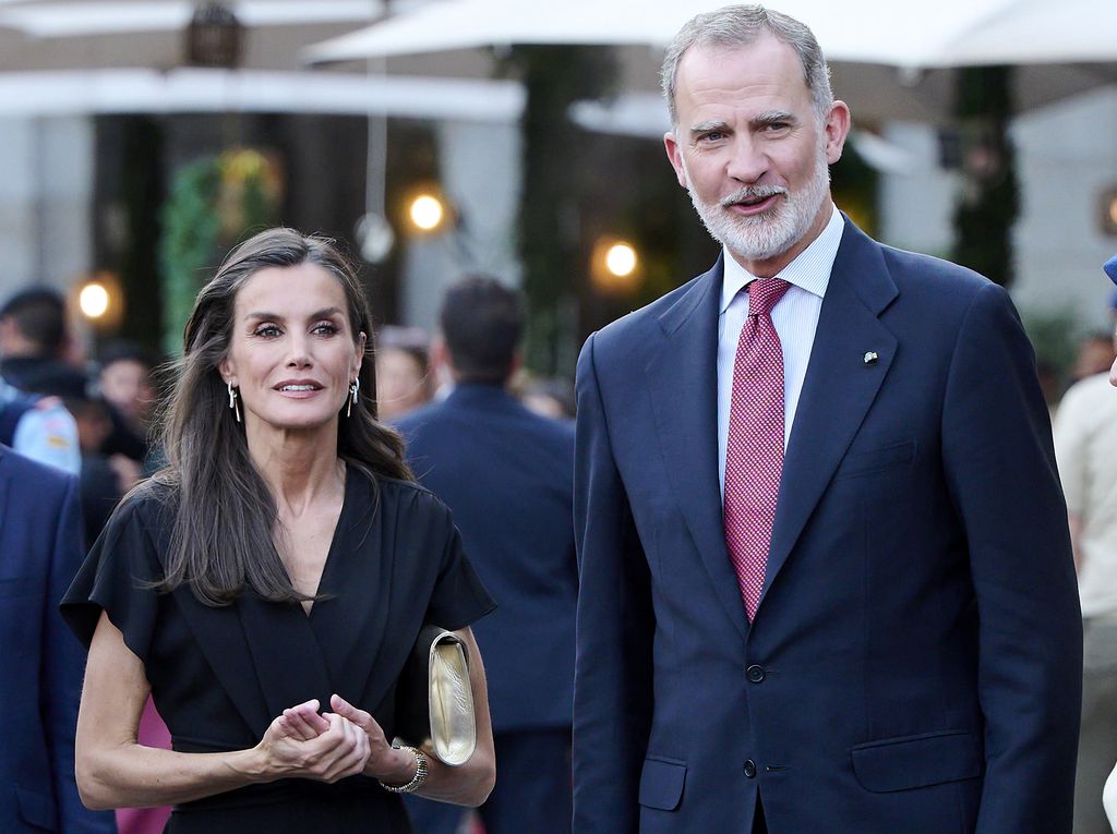 Los Reyes de España, doña Letizia y don Felipe.