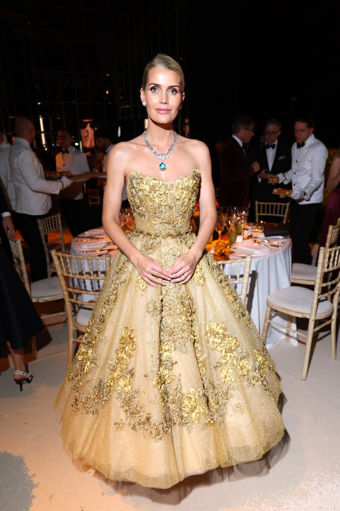 Kitty Spencer en la primera edición del Grand Prix De La Haute Joaillerie en Mónaco, 2025.