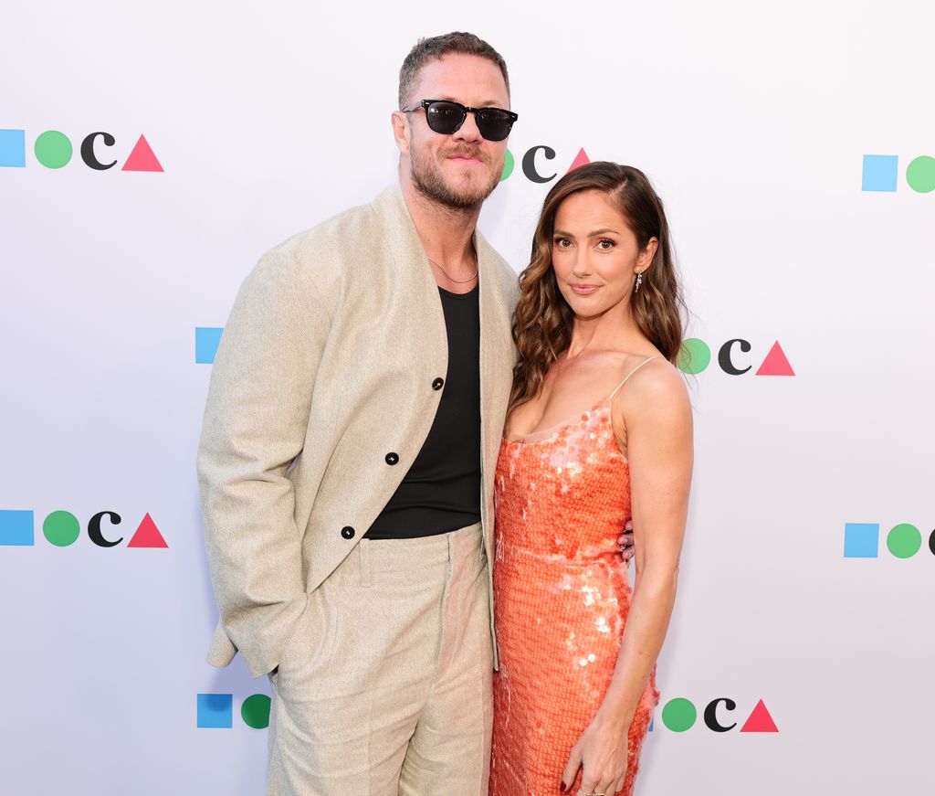 Dan Reynolds y Minka Kelly