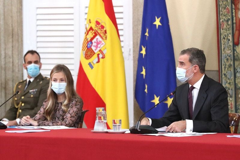 Rey Felipe, princesa Leonor