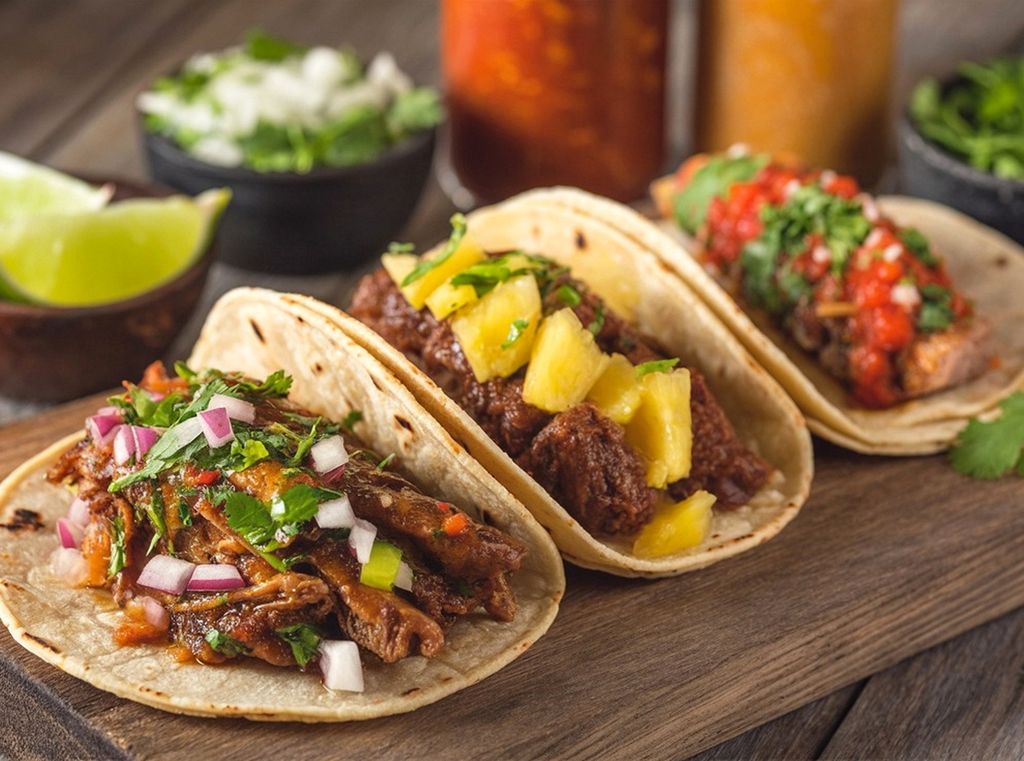 Tacos mexicanos.