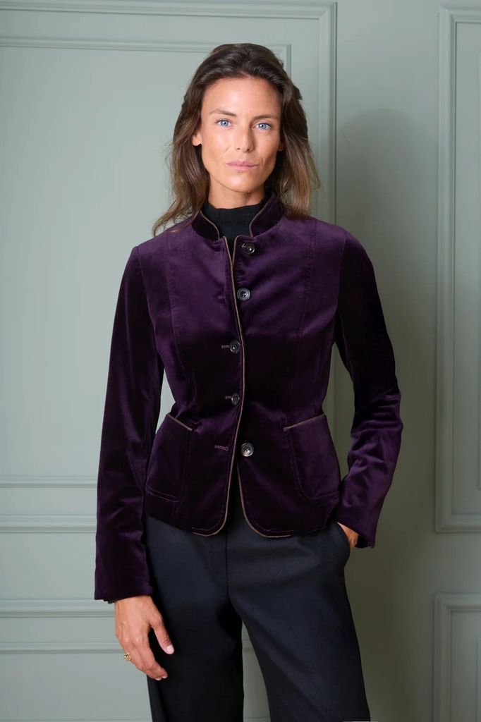 Chaqueta de terciopelo 'Lainburg' de Habsburg (800 euros)