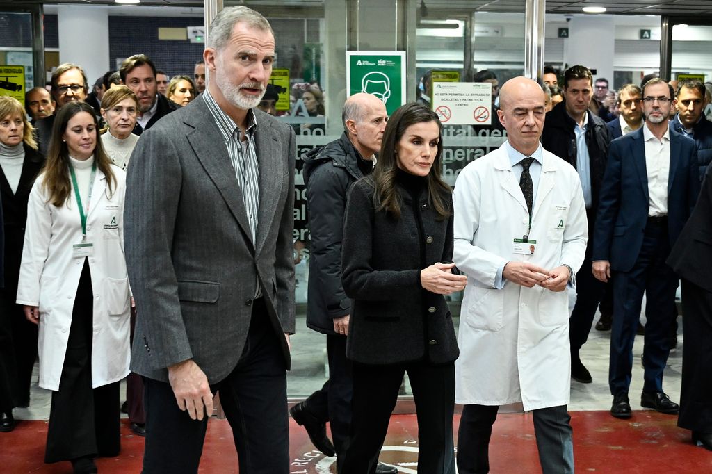 Los Reyes, en el hospital Reina Sofia 