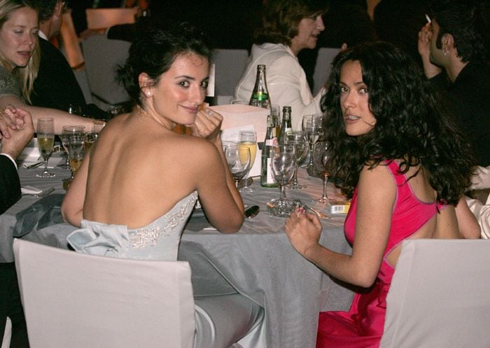 Penélope Cruz y Salma Hayek 