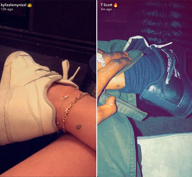 ariel winter y levi meaden tatuaje en pareja