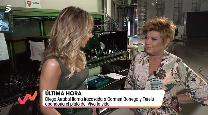 Terelu Campos, con Emma García