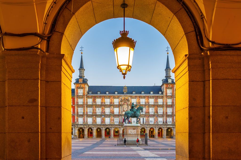 Arco de acceso a la Plaza Mayor de Madrid