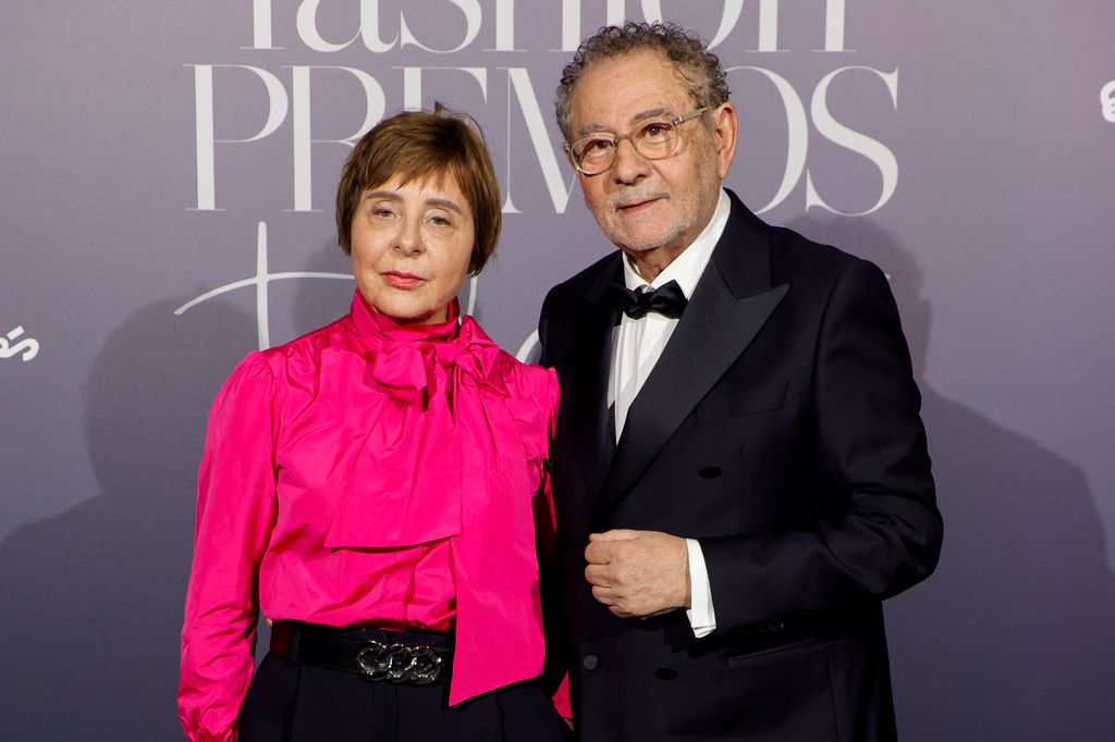 Roberto Verino y su mujer 