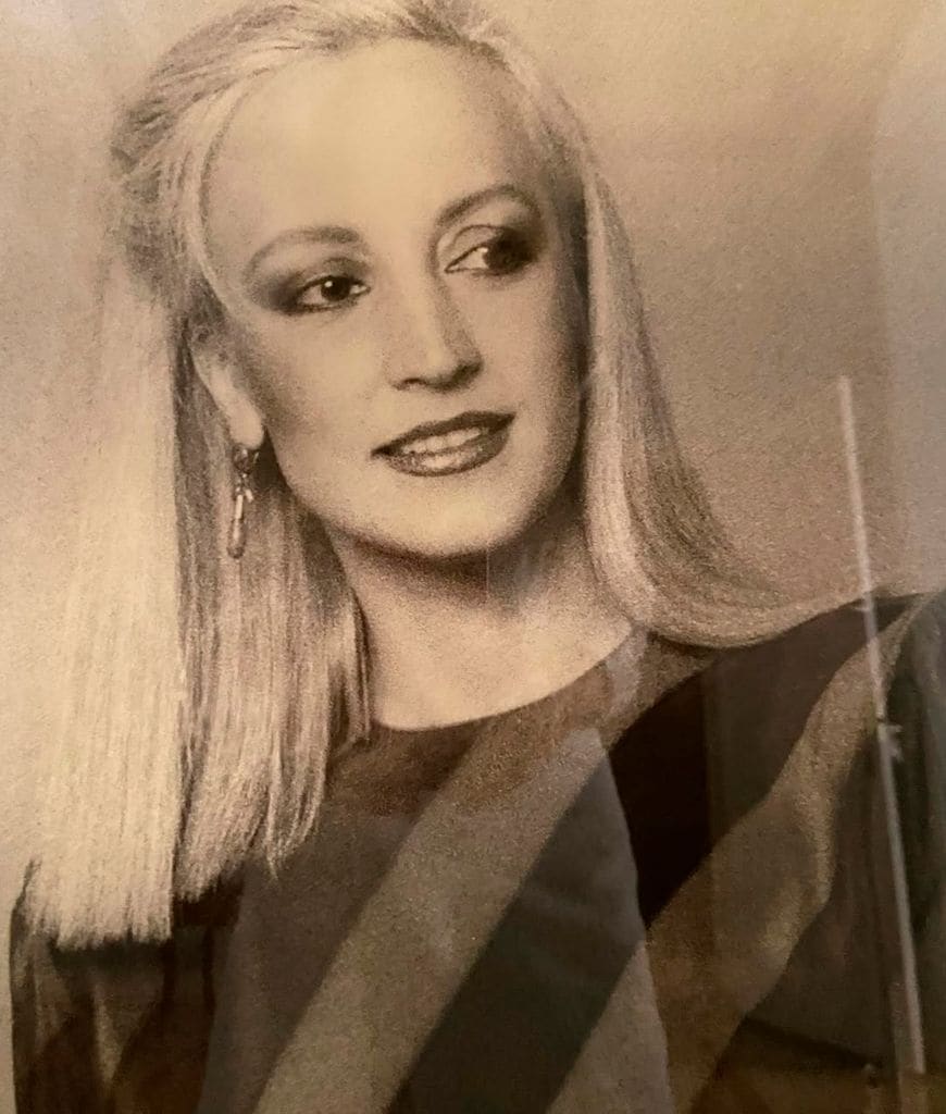 Carmen Lomana, con 35 años