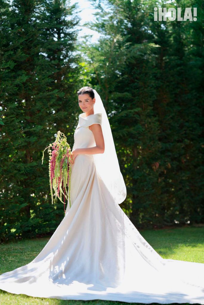 El vestido de novia de Ana de Miguel