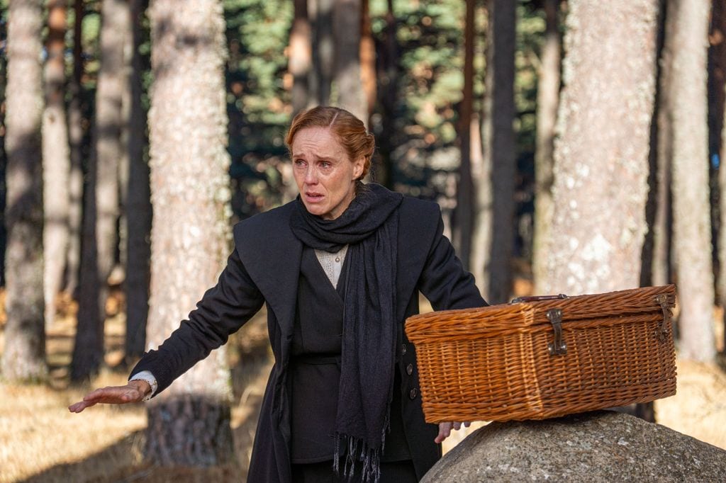 María Castro en el rodaje de la nueva temporada de 'La promesa'