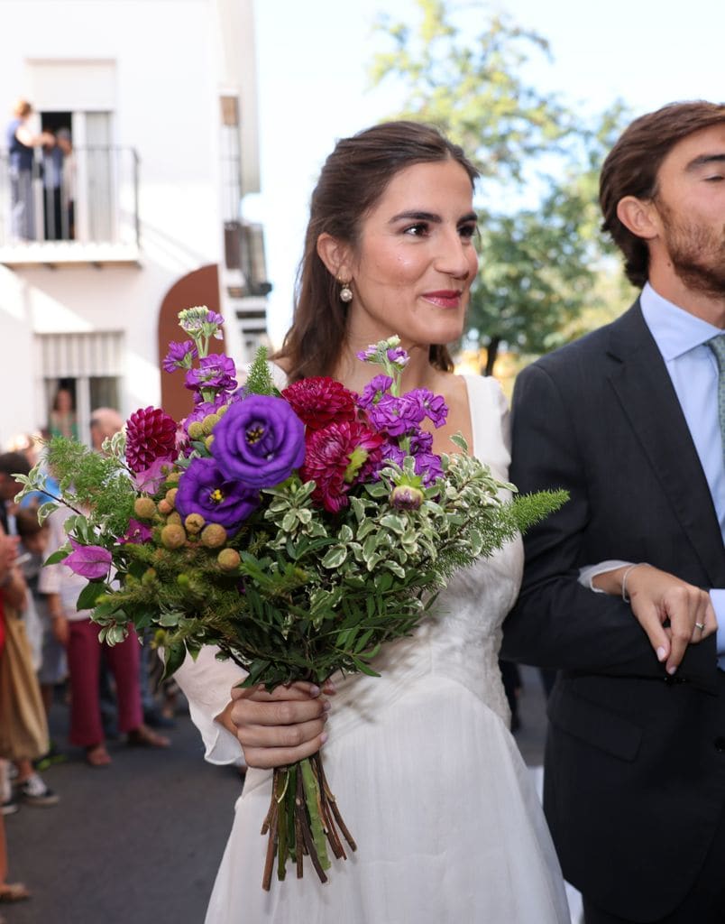 Detalle del ramo de la novia