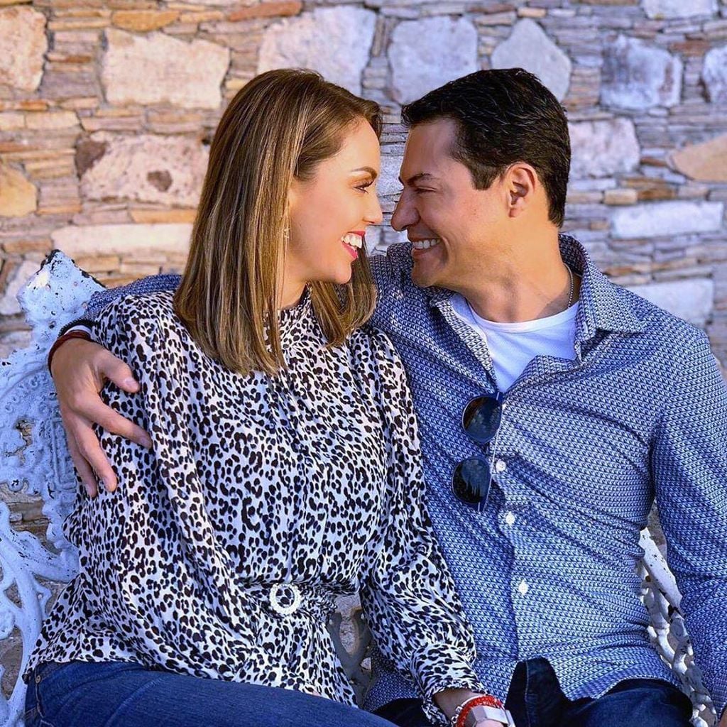 Jessica Carrillo y su esposo