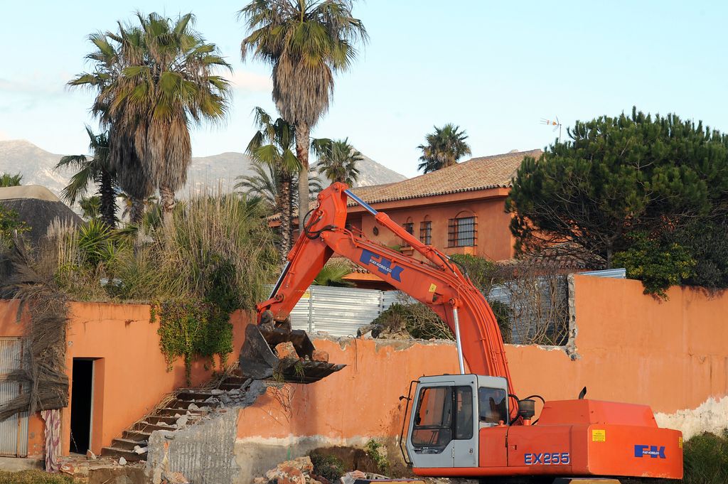  La Gaviota durante las obras de 2013