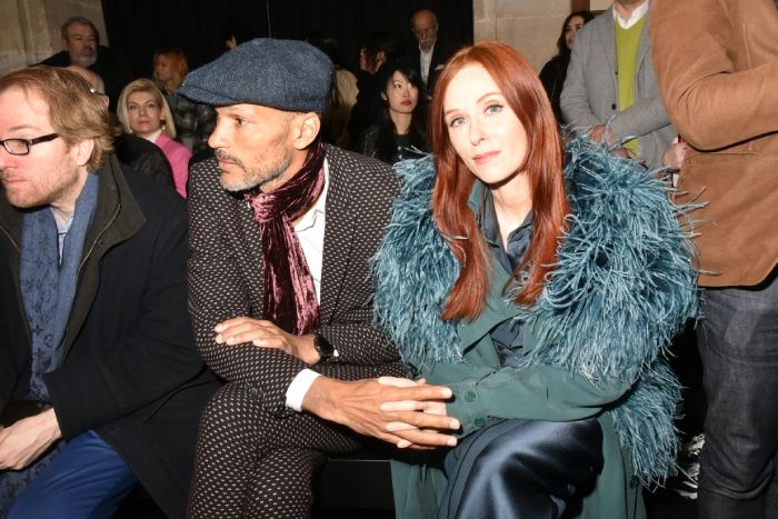 Audrey Fleurot comparte su vida con el actor Djbril Glissant