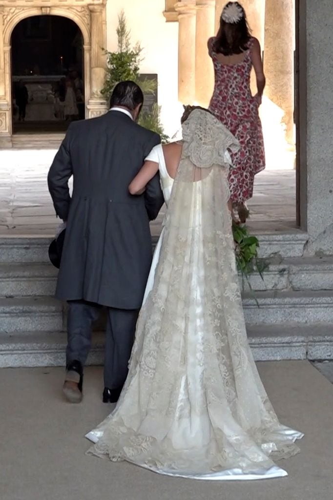 Imágenes de la boda de Casilda de Nicolas y Miguel Matossian este sábado
