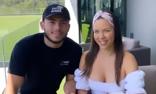 Ximena Duque y su hijo, Cristan