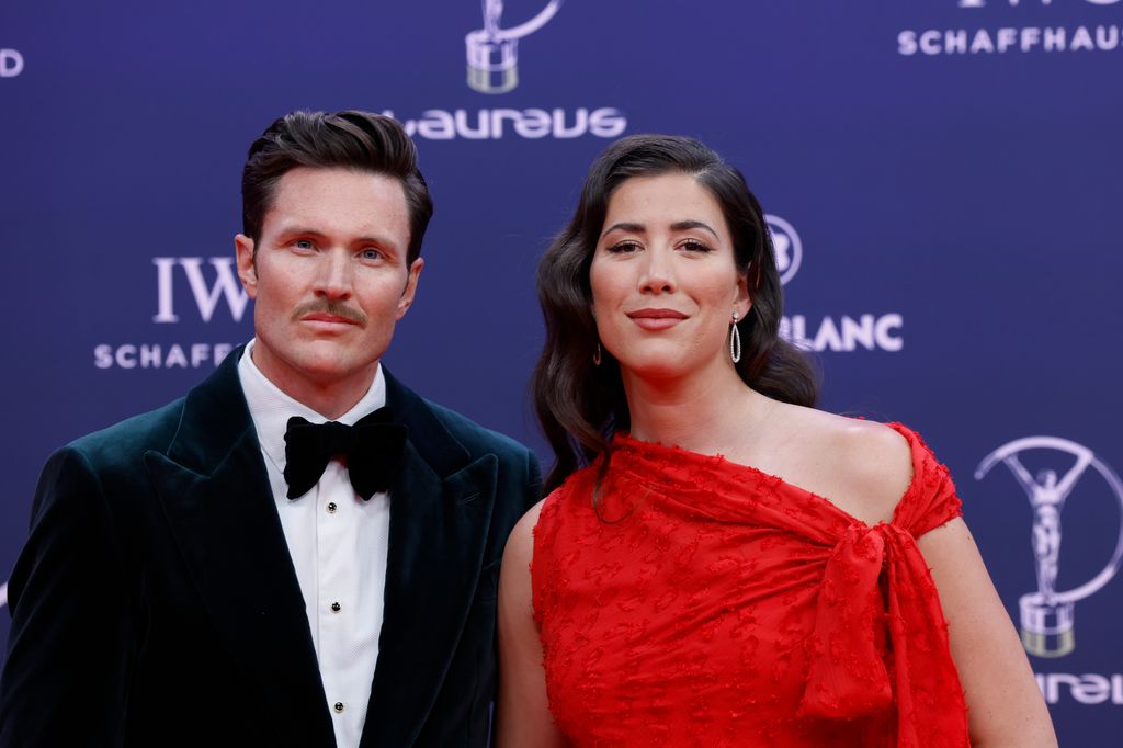 Garbiñe Muguruza y Arthur Borges