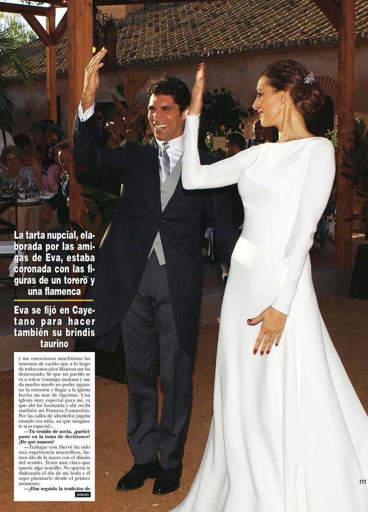 Boda Eva González y Cayetano Rivera HOLA PLUS