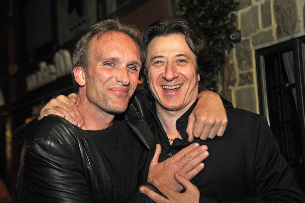 Peter Greene y Federico Castelluccio en Nueva York, en el año 2010