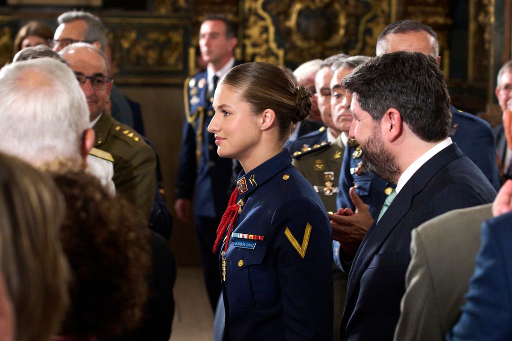 La princes aLeonor recibe la Medalla de Oro de la Región de Murcia 
