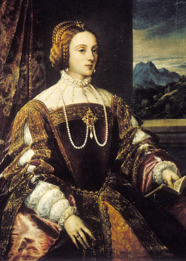 Isabel de Portugal, pintada por Tiziano