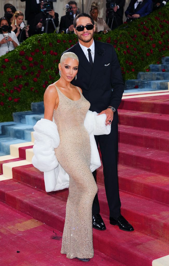 Kim Kardashian y Pete Davidson terminaron su relación unos meses después de acudir a la Met Gals de 2022.