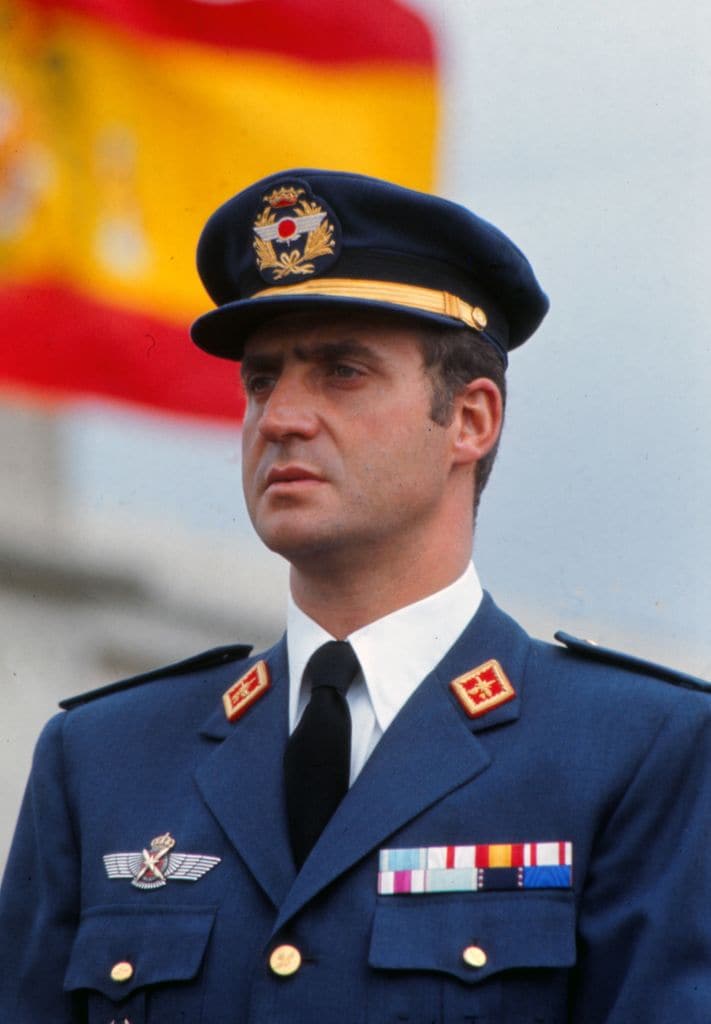 El rey Juan Carlos, en Madrid, 1974