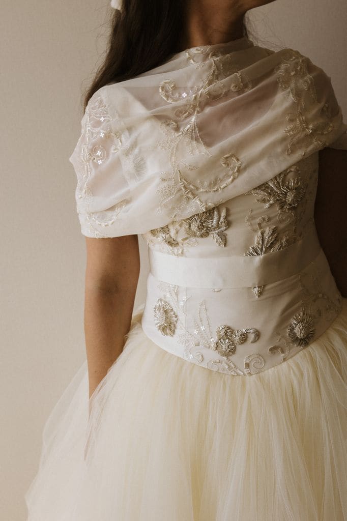 Vestido de novia Paloma Reguillo